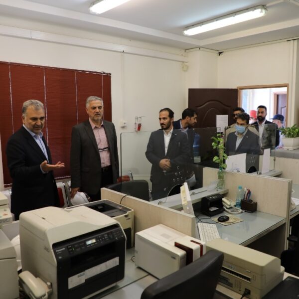 بازدید مدیرعامل بانک از نیروگاه (10)